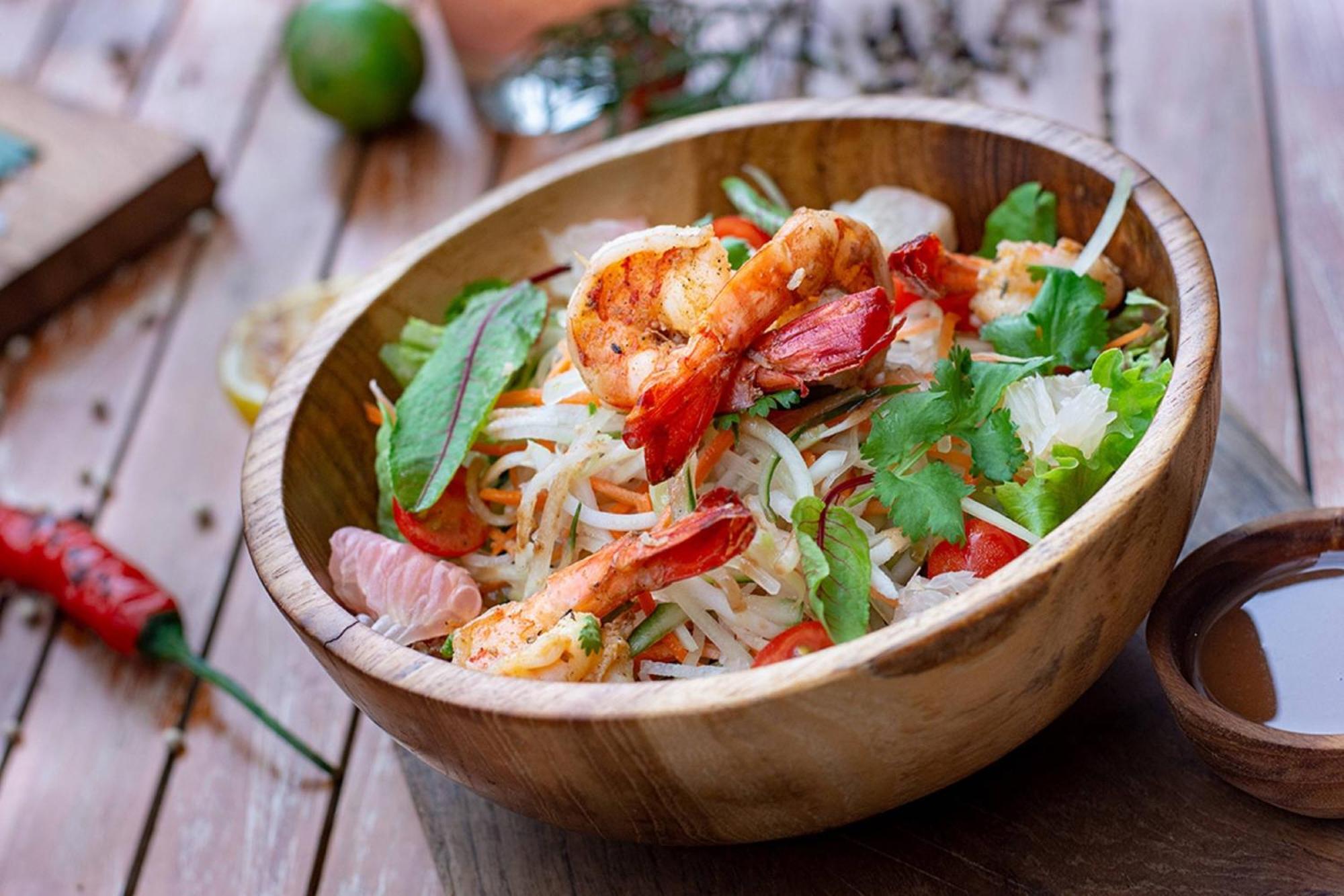 The Stones Hotel - Legian Bali, Autograph Collection Kuta  Exterior photo Shrimp salad